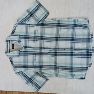 ALFANI, men's medium blue plaid